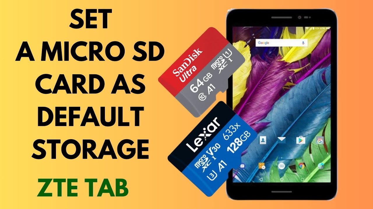 Как установить карту Micro SD в качестве хранилища по умолчанию на планшете Android | Внутреннее ...