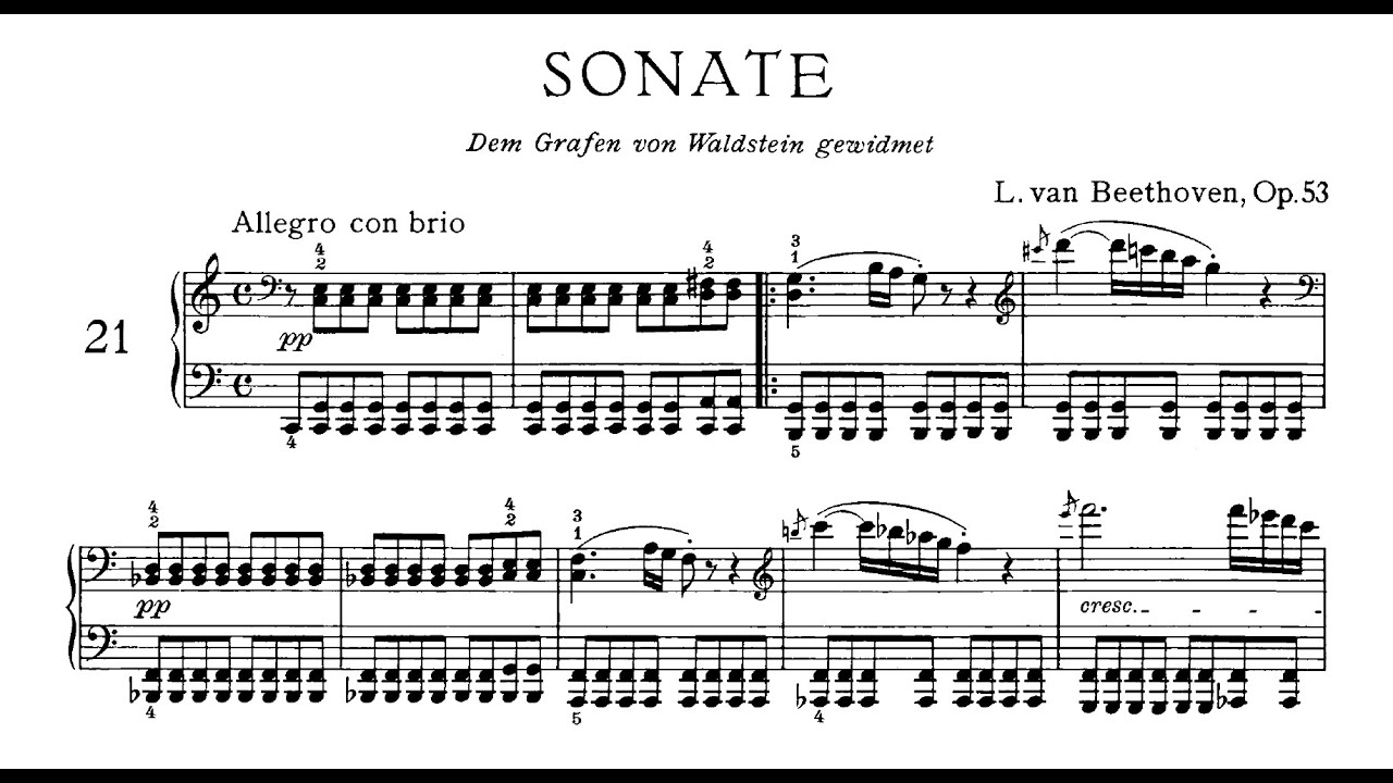 Beethoven - Sonata No.21 (Op.53) 