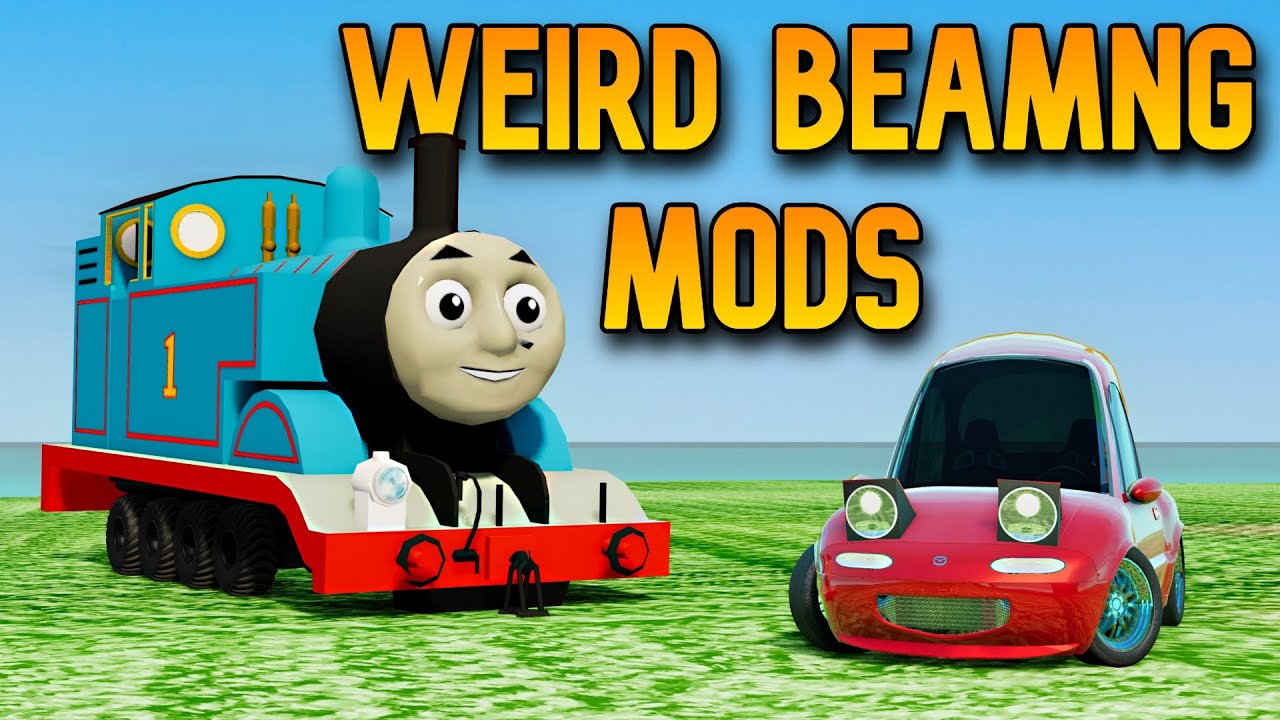 Я нашел САМЫЕ СТРАННЫЕ моды BeamNG из всех когда-либо существовавших