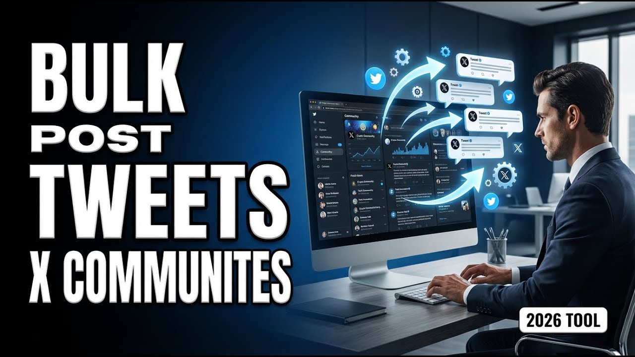 Bulk Post Tweets to X Communities | Post Multiple Tweets at Once (Best Tool 2026)
