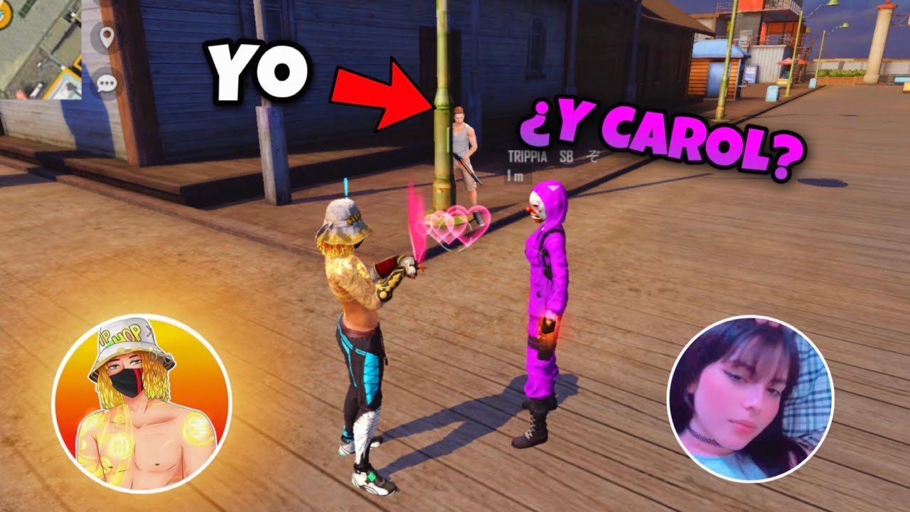 PUSE A PRUEBA A MI NOVIA CON ESTE TIKTOKER !!💔 FREE FIRE