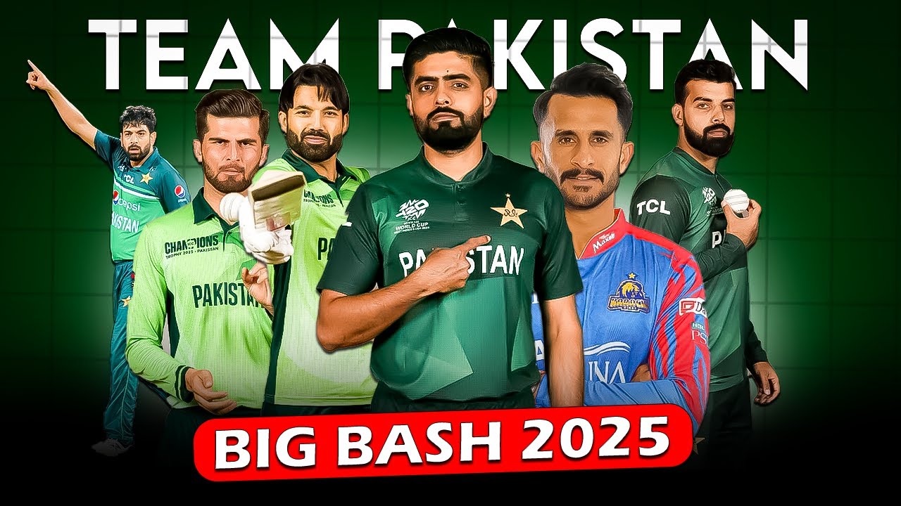 Pakistani Cricketers in BBL|15 – Shaheen, Babar, Rizwan, Shadab & Hassan Ali Drafted!