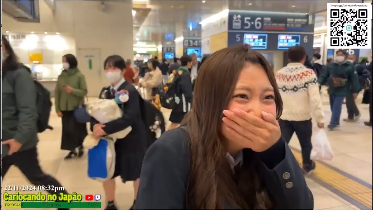 A JAPONESA FICOU ENVERGONHADA