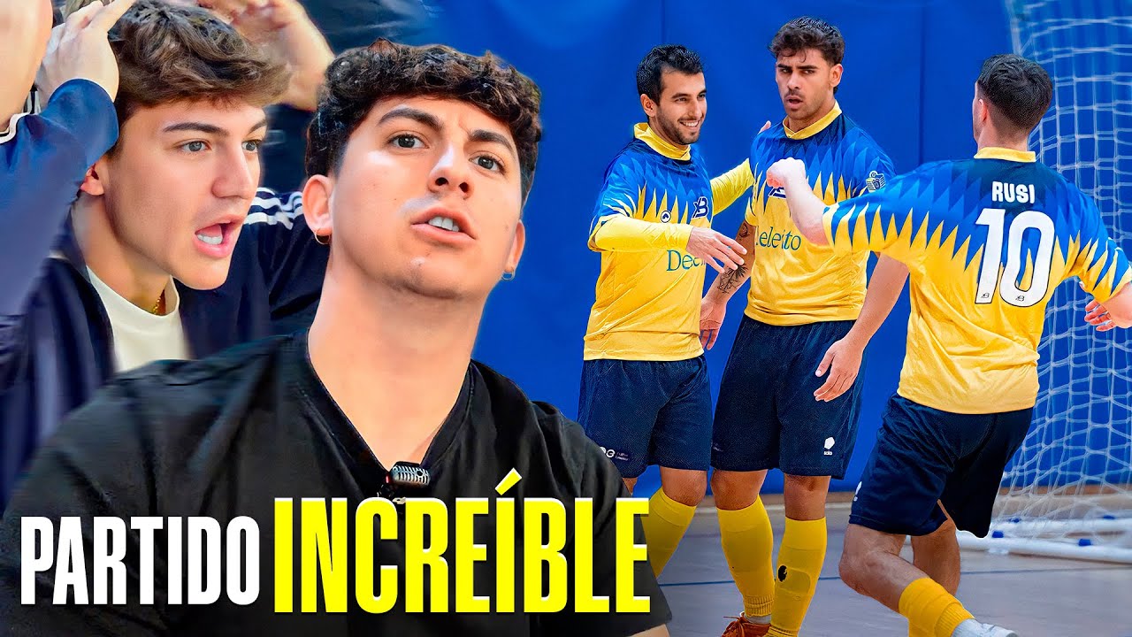 VUELVE EL FUTSAL &iexcl;Partidazo Incre&iacute;ble! (Golazos, Roja, Regates&hellip;)