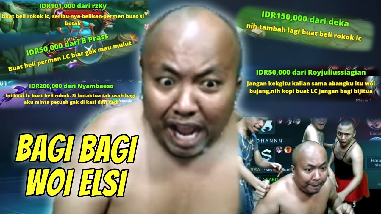 AKU YANG LIVE ELSI YANG CAIR !!! KALIAN AJA LAH YANG LIVE MALAS AKU !!!