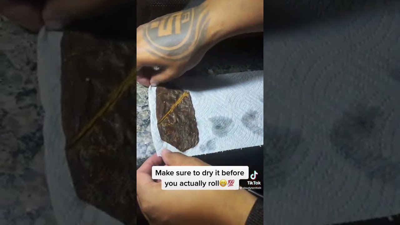 How to clean a Backwood part 3😁🧼🎓