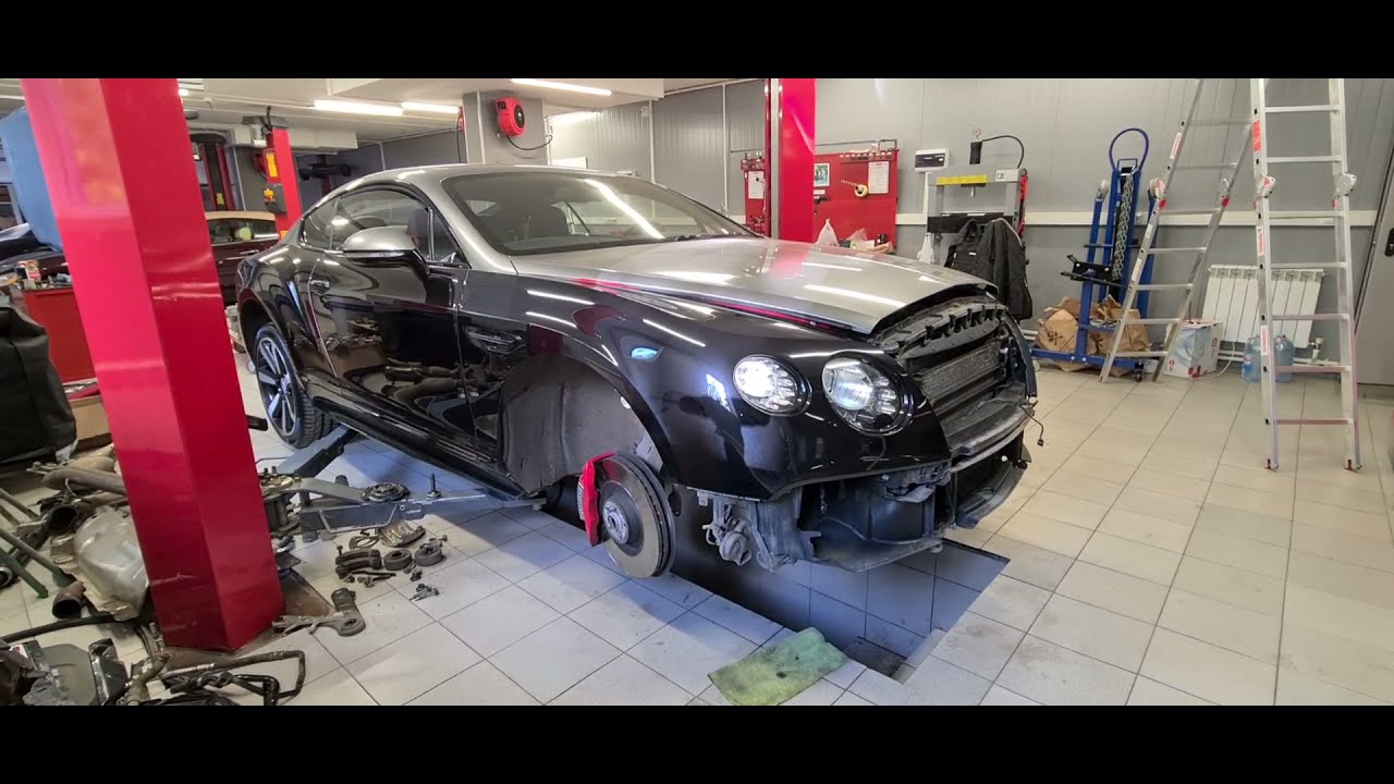 Трехлетний Bentley и очень дорогая поломка!