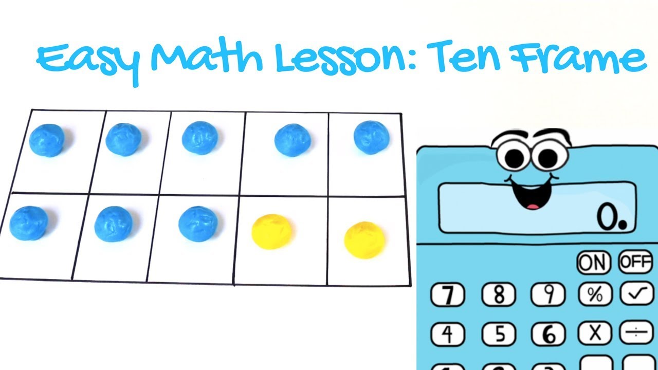 Ten Frame Introduction for Kindergarten and First Graders