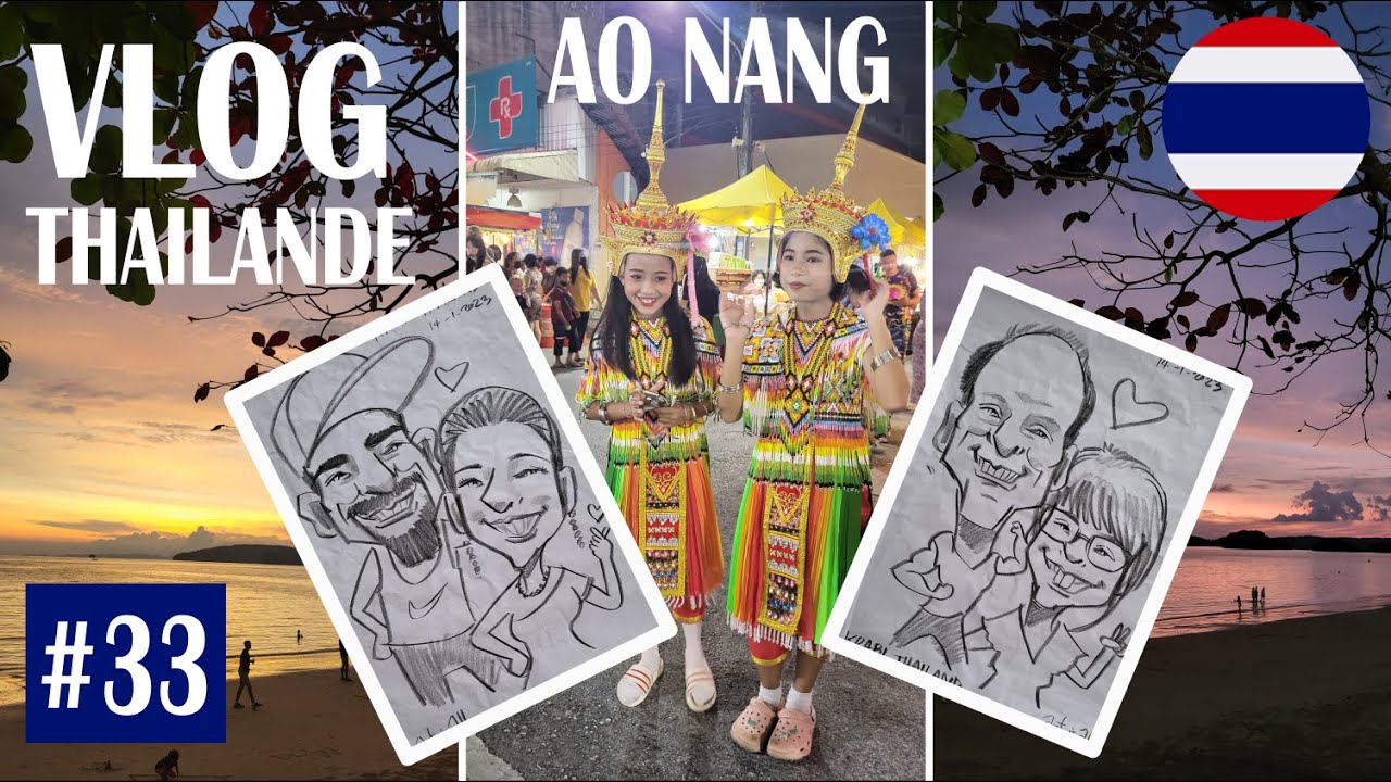 Aventure à Ao Nang : Attaque de Singes et Détour au Night Market de Krabi Town !