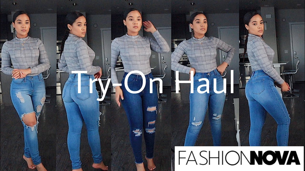 FASHION NOVA JEANS TRY ON HAUL - US SIZE 5 | Jessica Carmona