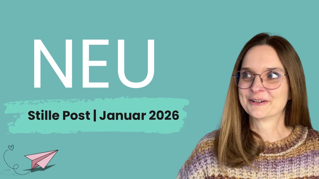 Stille Post Januar 2026 | Neuer Minikatalog, Bonustage & Papierkniff wird 5
