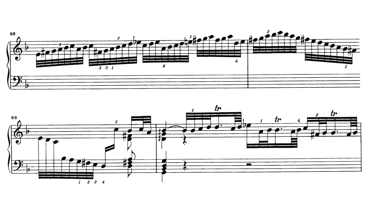 Johann Sebastian Bach - Chromatic Fantasia and Fugue in d minor, BWV 903