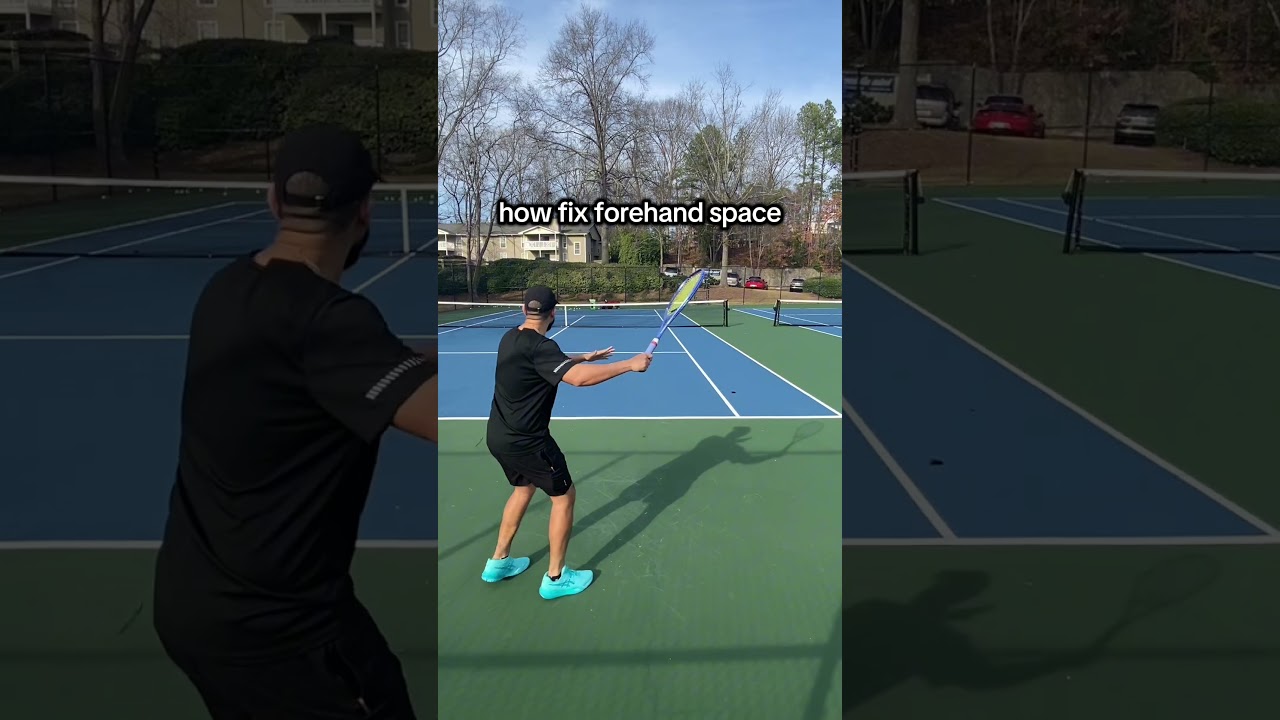 How to fix forehand space