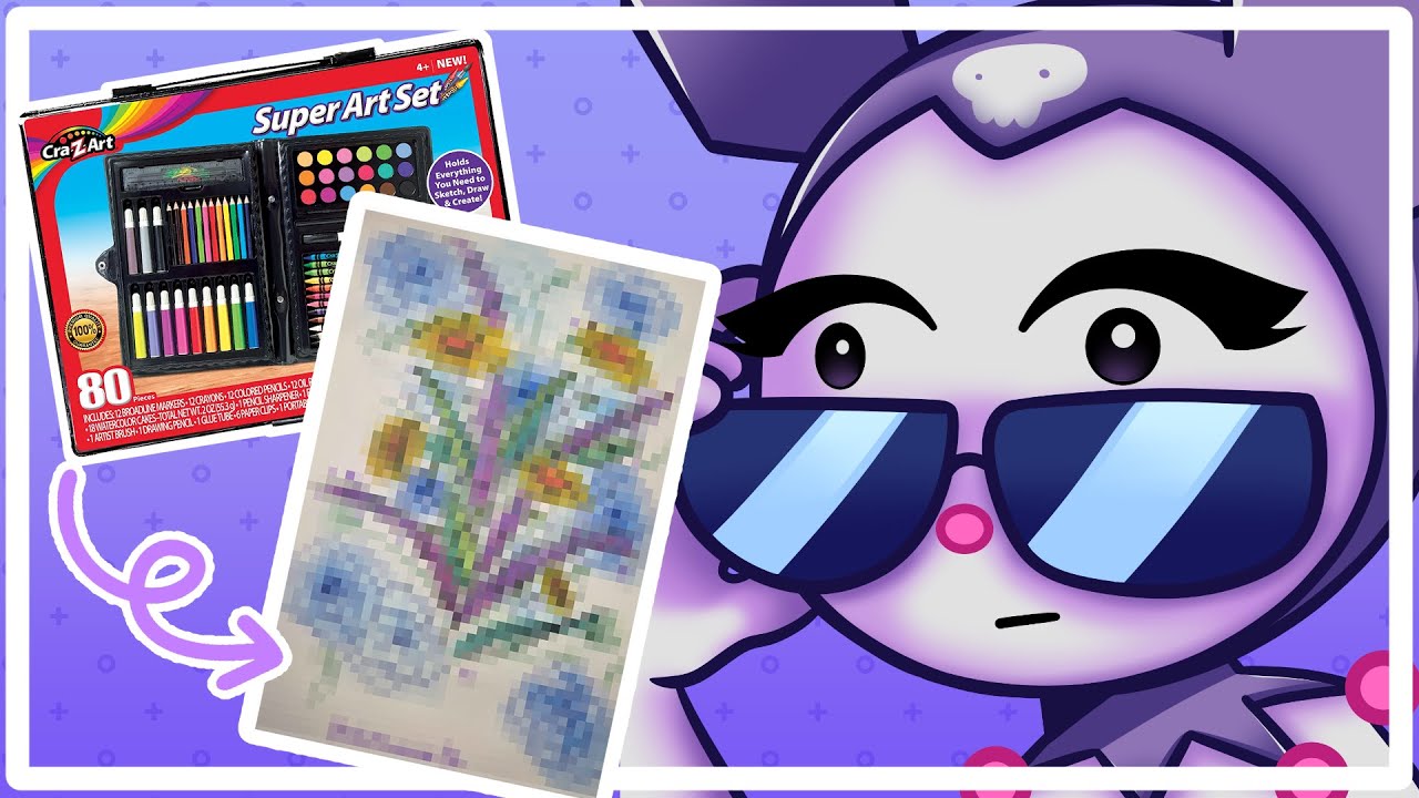 Drawing using ONLY Supplies for KIDS?!