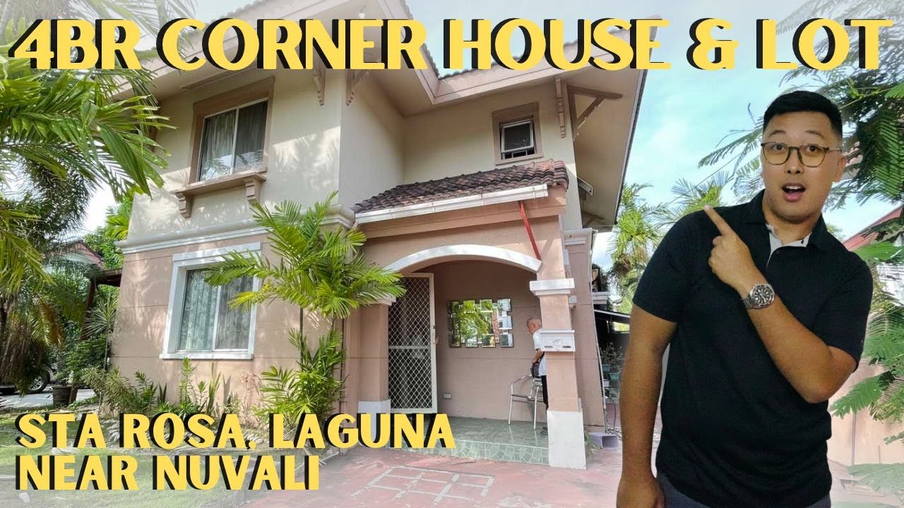 4BR 4T&B | House for Sale | Corner Lot | Sta Rosa Estates 2 | Sta Rosa Laguna | Near Nuvali | Paseo