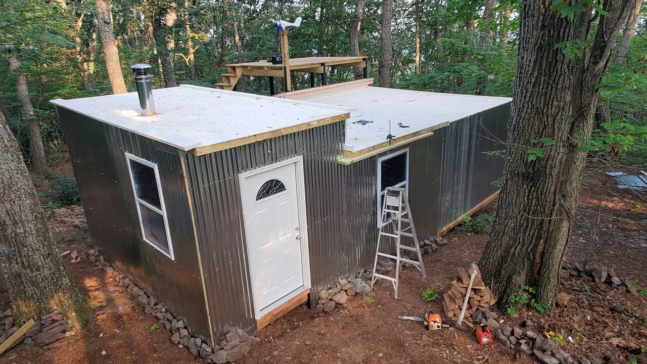 How to Build a Tiny House - Solar Power - Wind Power - Install a Wood Stove - (The Tiny House Show)