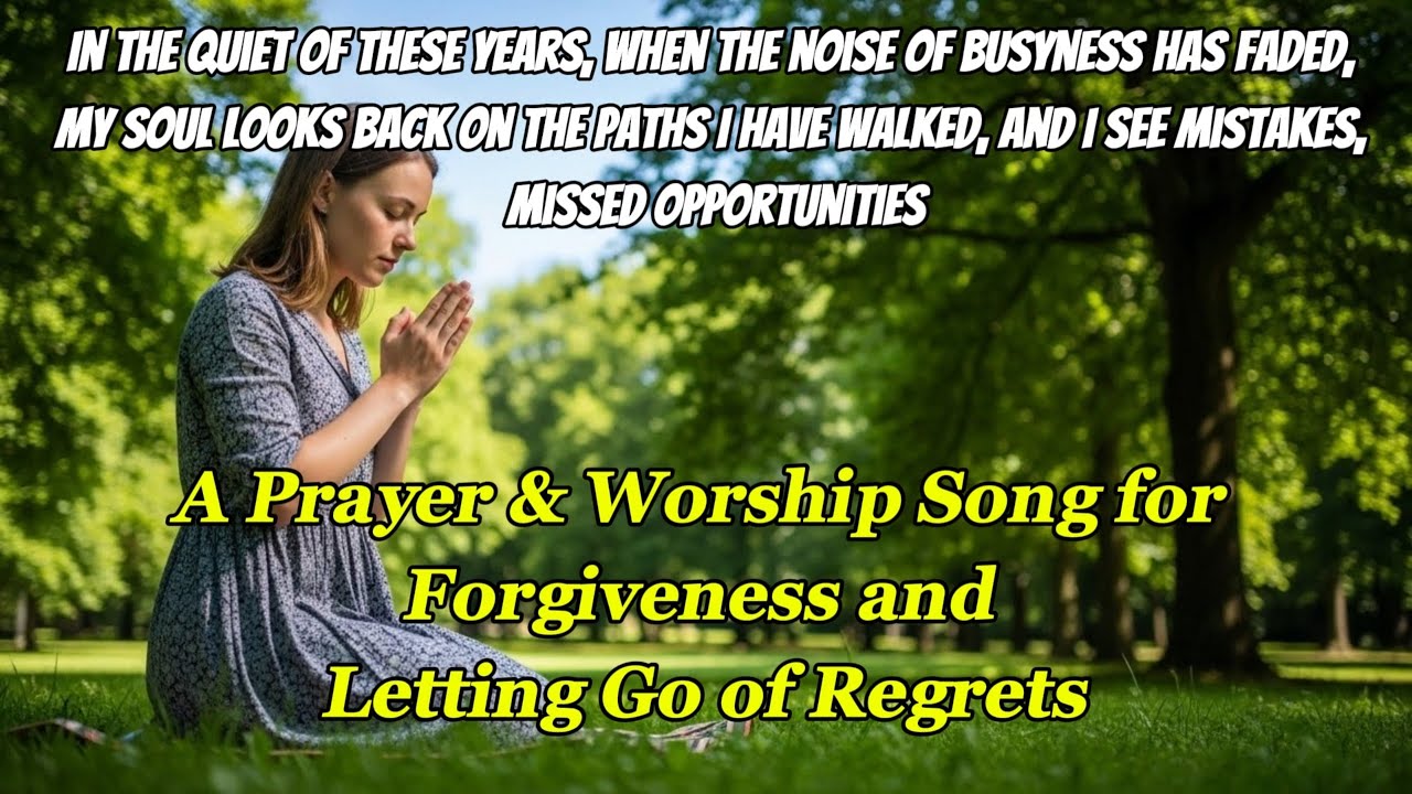 A Prayer for Forgiveness and Letting Go of Regrets - 