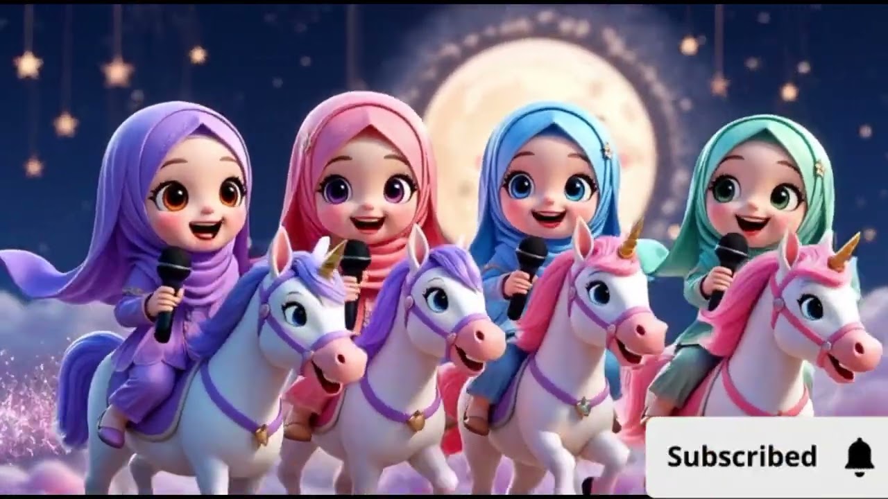 hasbi rabbi jallallah✨naat ♥ Islamic Cartoon Lullabies for Kids Beautiful Sleeping Mozart for Babies