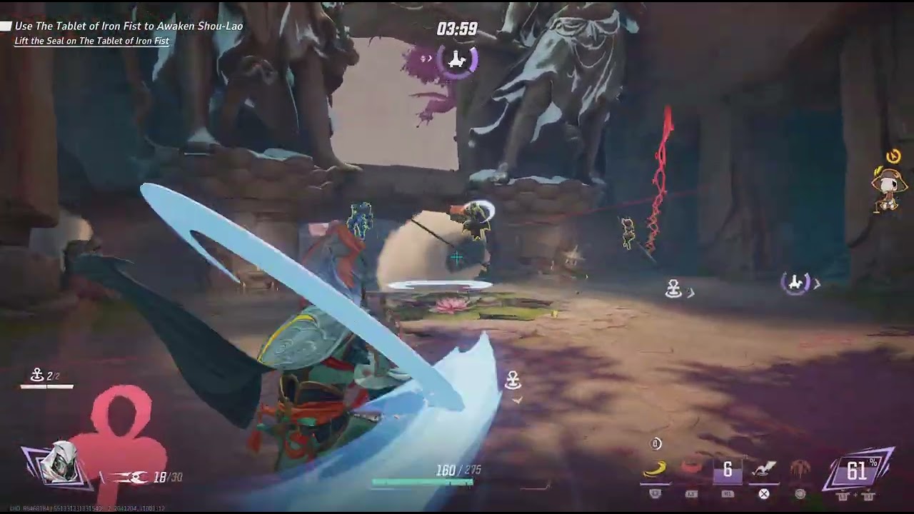 Gameplay in map dragon skins