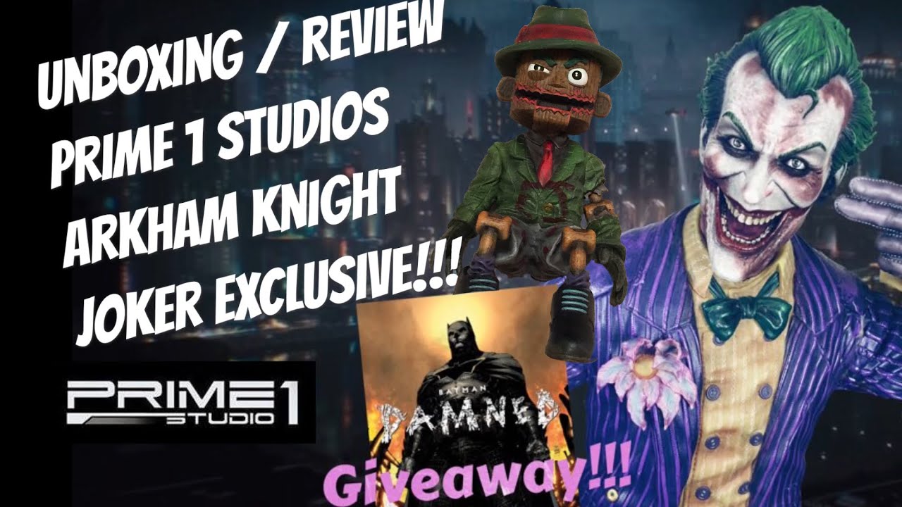 Unboxing / Review of Prime 1 Studios Arkham Knight 1/3 scale Joker Store Exclusive!!!