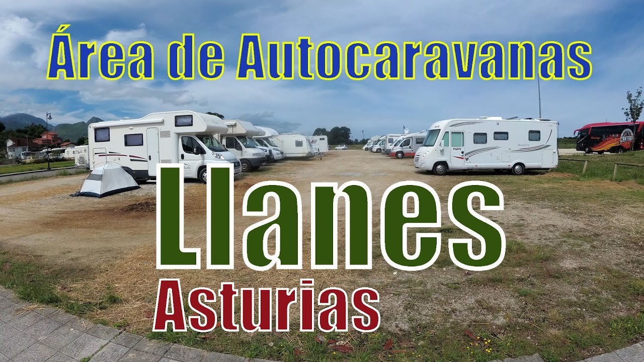 Parking de Autocaravanas de Llanes (Asturias, España)