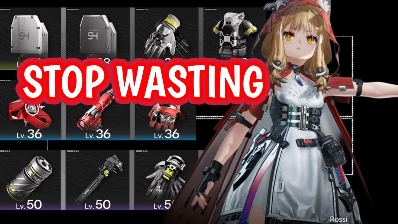 STOP Wasting Gear Materials! Best Gear Guide | Arknights Endfield    #gacha #arknightsendfield