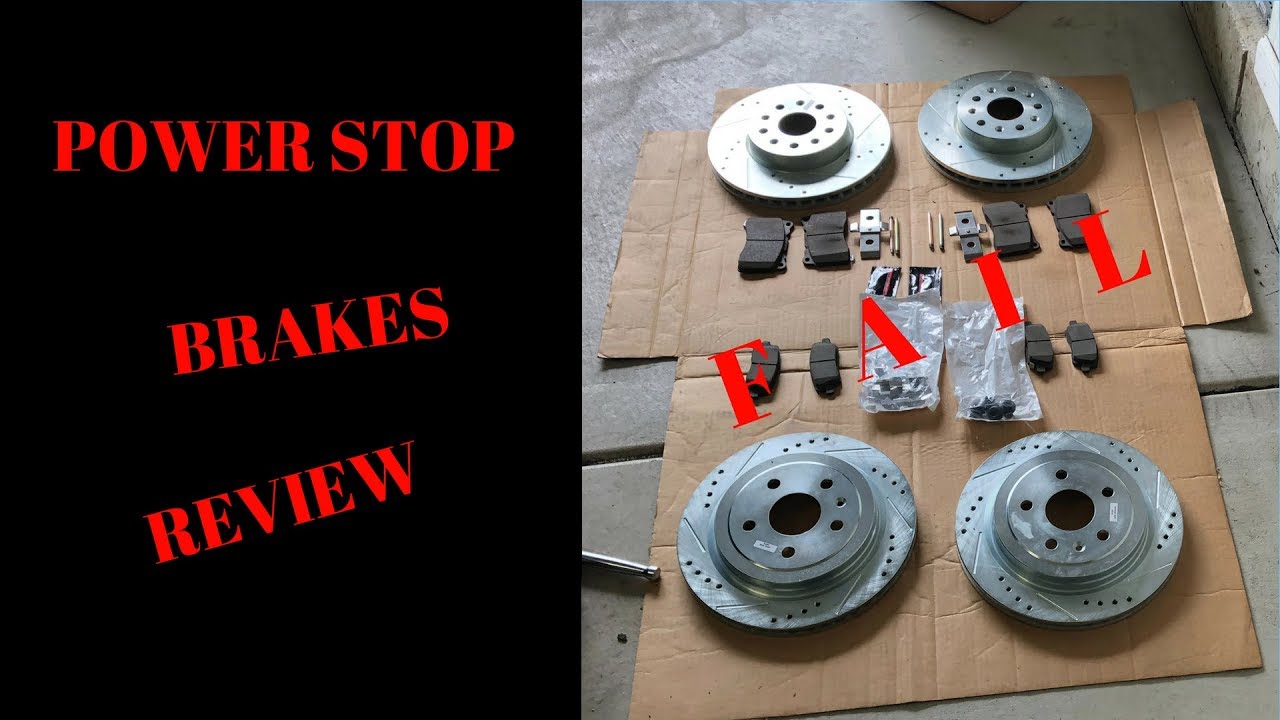 Power Stop brakes review fail