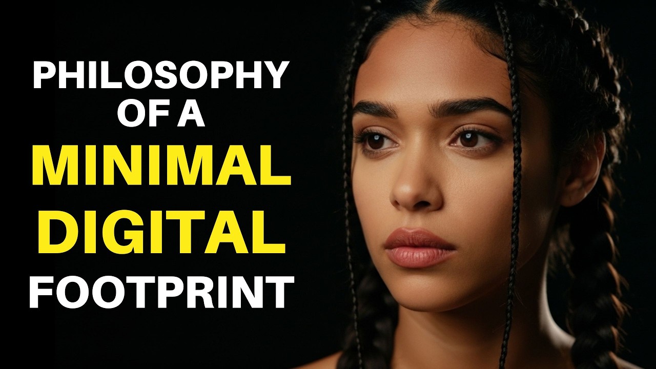 The PHILOSOPHY of a MINIMAL DIGITAL FOOTPRINT | Digital Detox