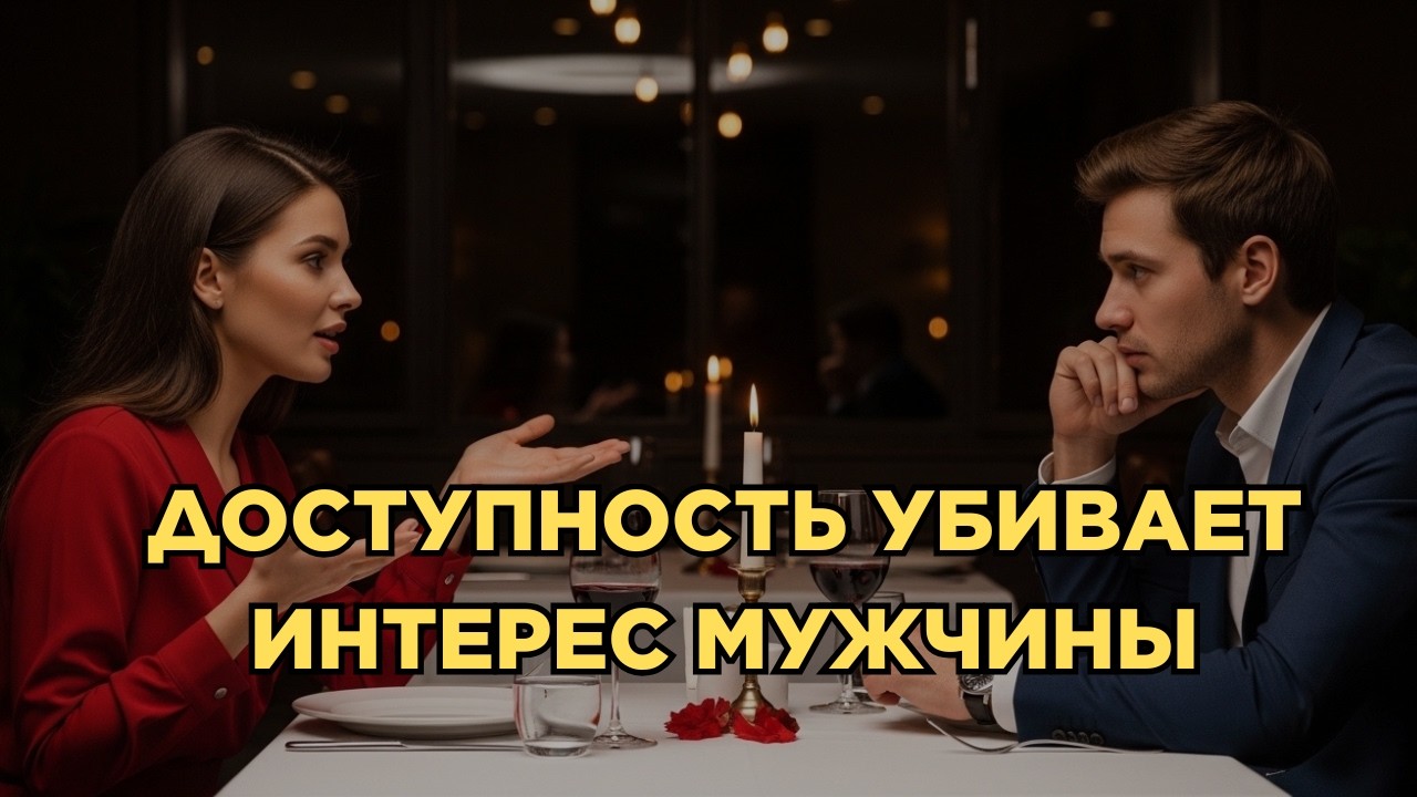 Почему доступная Женщина становится невидимой для Мужчины