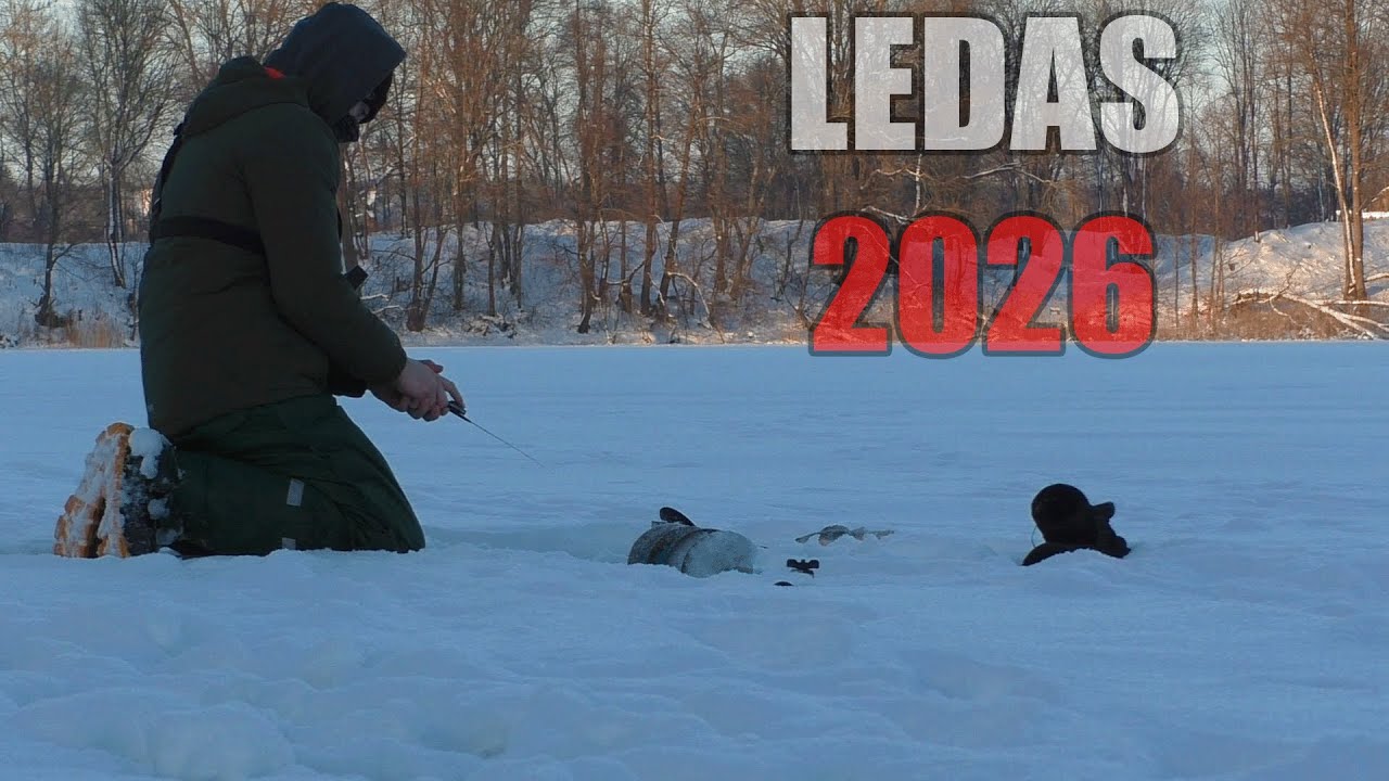 SELIAVOS, EŠERIAI Ir Pirmoji Žvejyba Ant Ledo Šiais Metais!