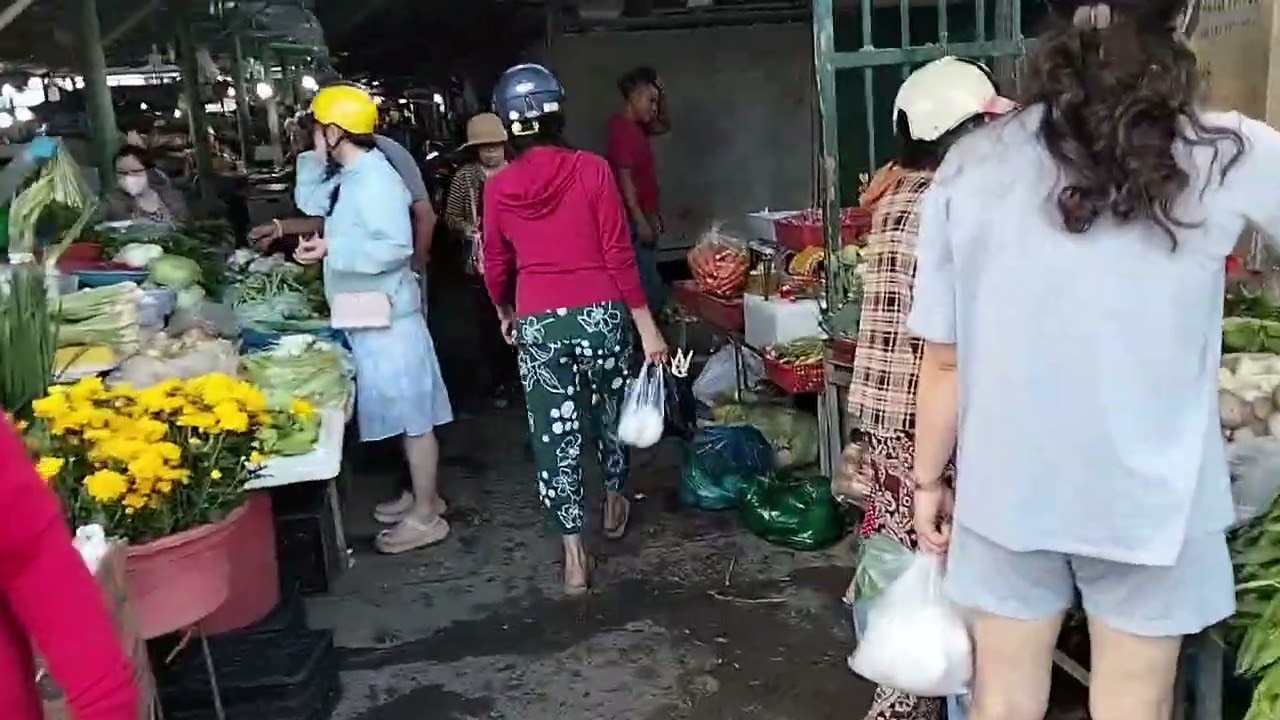 Các chợ sau tết .Nha Trang 