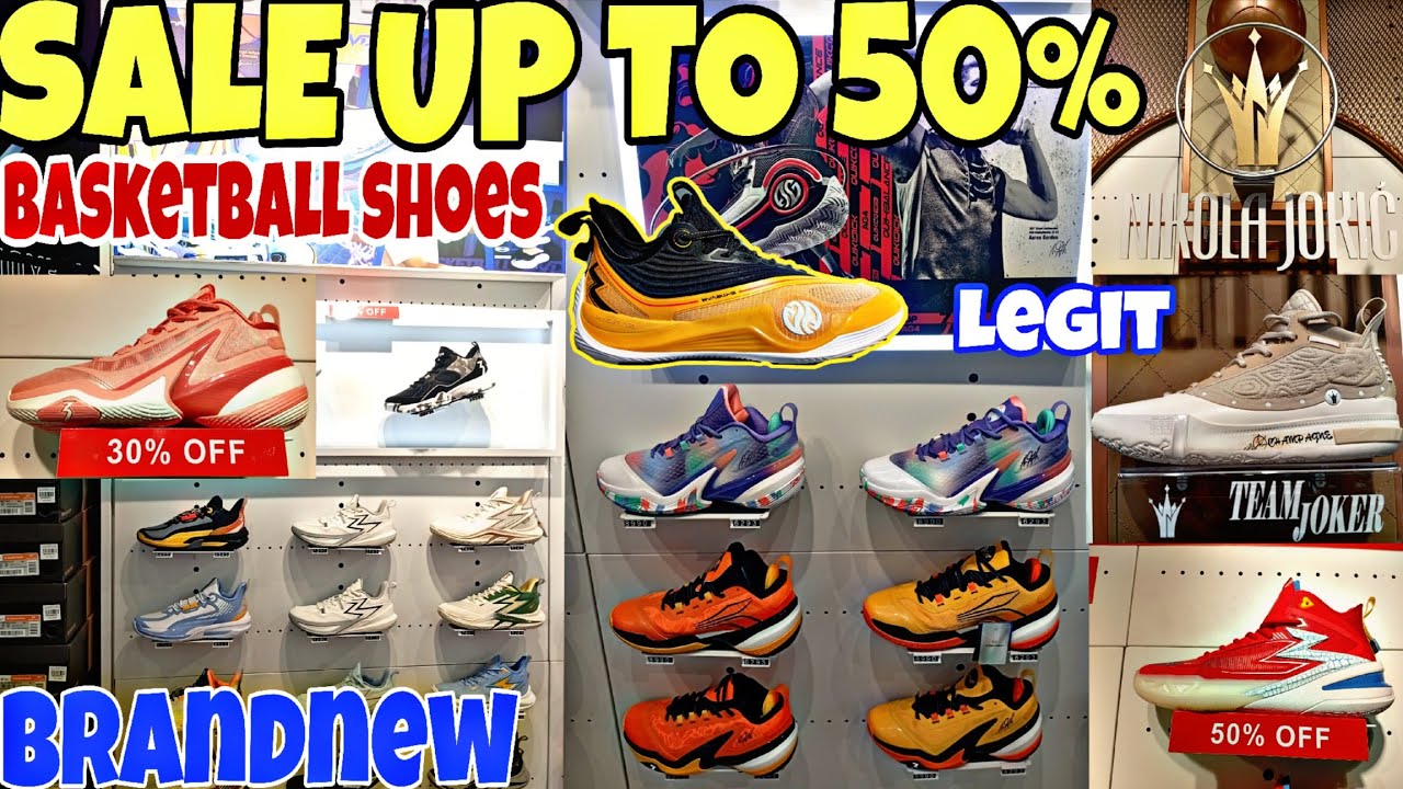 SIGNATURE BASKETBALL SHOES ! SALE UP TO 50% BRANDNEW LEGIT SOLID NG MGA DESIGN AT COLORWAY