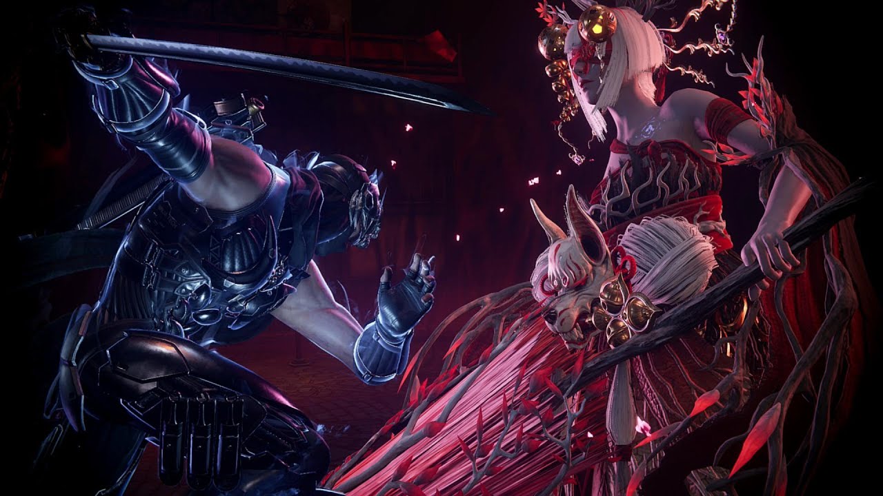 Ninja Gaiden 4 - Kitsune Courtesan Boss Fight - Ryu Hayabusa
