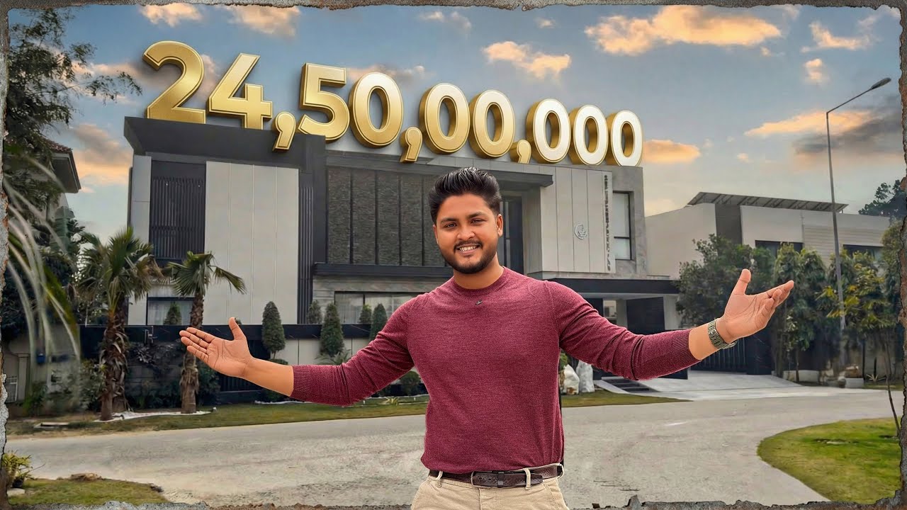 Almost 2 Kanal DHA Phase 5 Luxury Basement House for Sale | Fully Furnished + Solar Installed 🔥