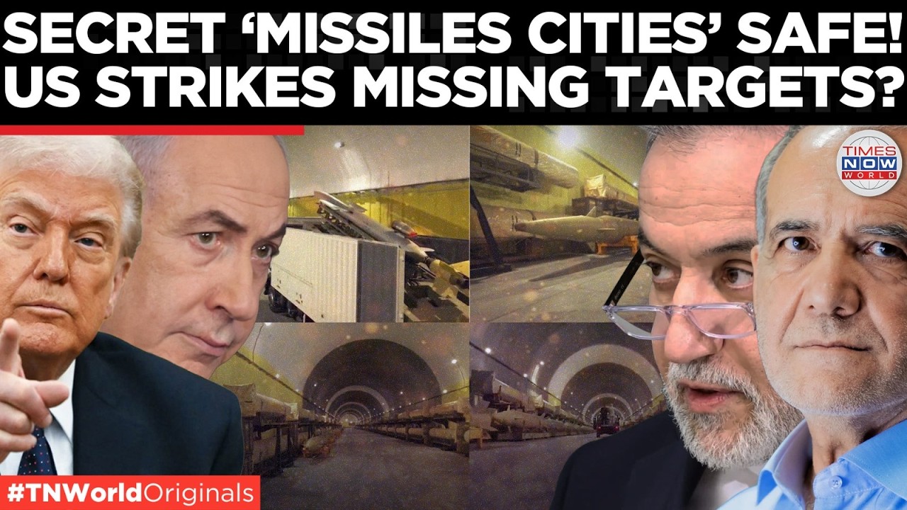 IRAN’S HIDDEN ARSENAL: Underground Missiles Remain Intact After 2,000 US-Israeli Airstrikes