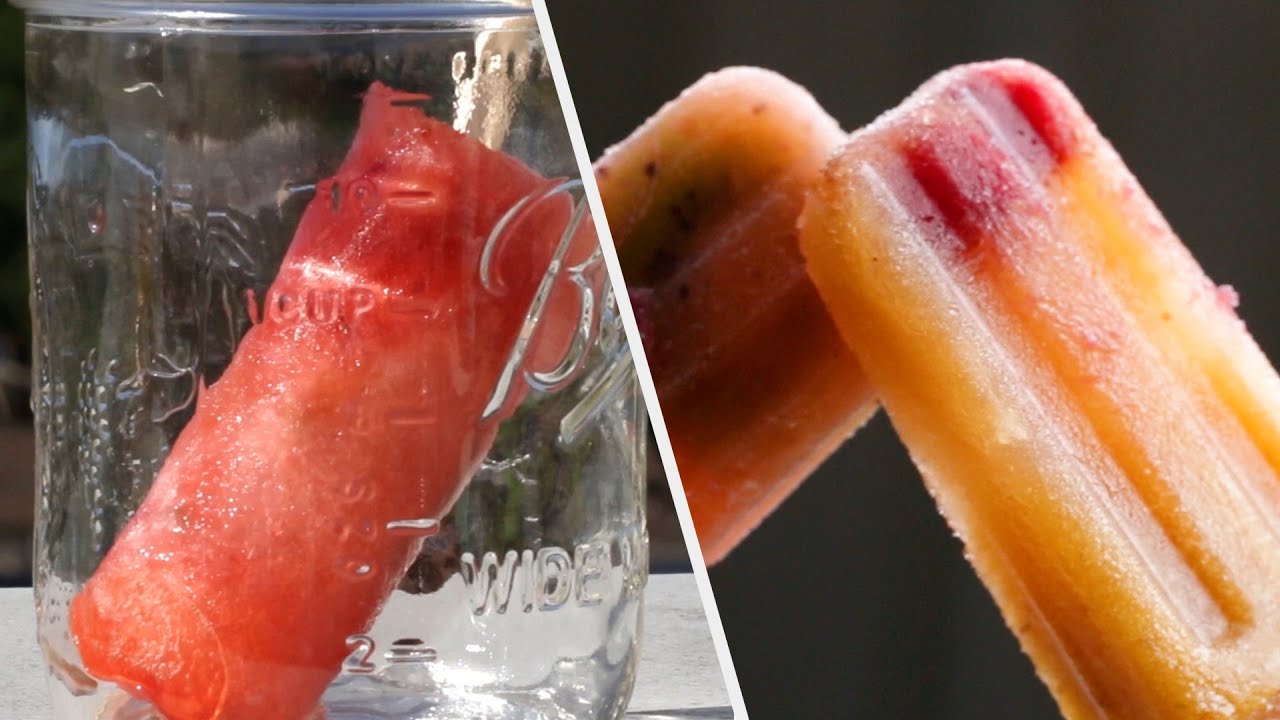 Boozy Ice Pops • Tasty Recipes