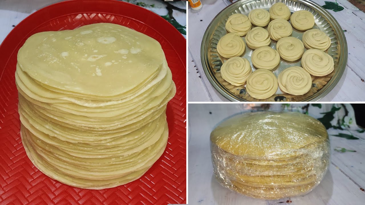 সুপার শপের মতো ফ্রজেন পরোটার রেসিপি / Frozen Paratha Recipe / Lachha Paratha/Make & Freeze Paratha