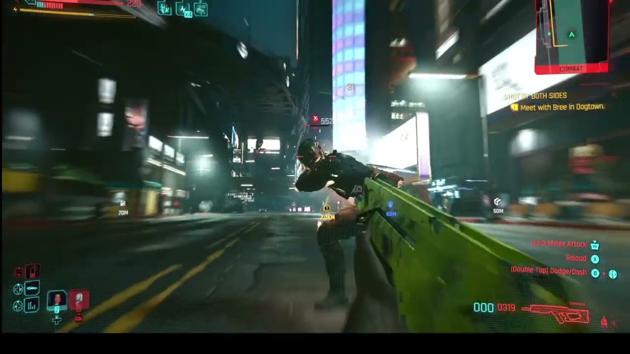 Cyberpunk 2077 Shot by both sides Contractor Bree
