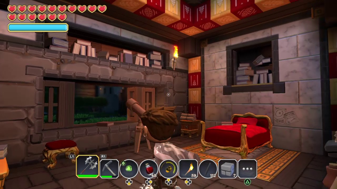 Portal Knights quick town tour