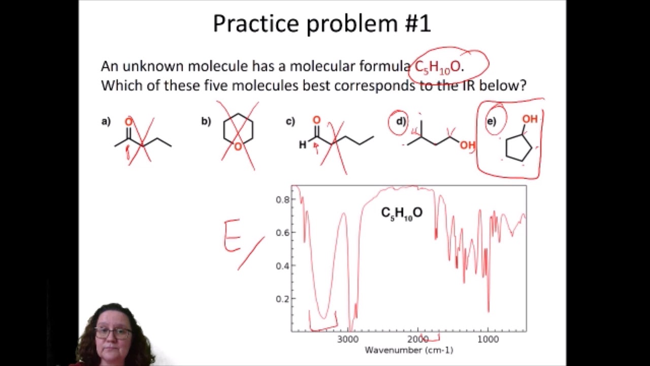 IR Spectroscopy 6 - practice problems