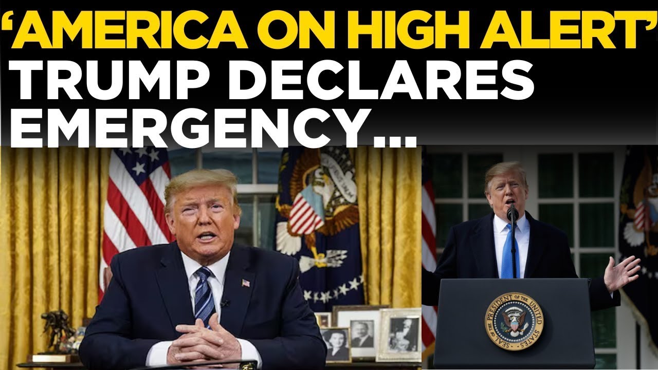 TRUMP BORDER EMERGENCY LIVE | President Trump Declares National Emergency for US Border | US N ews