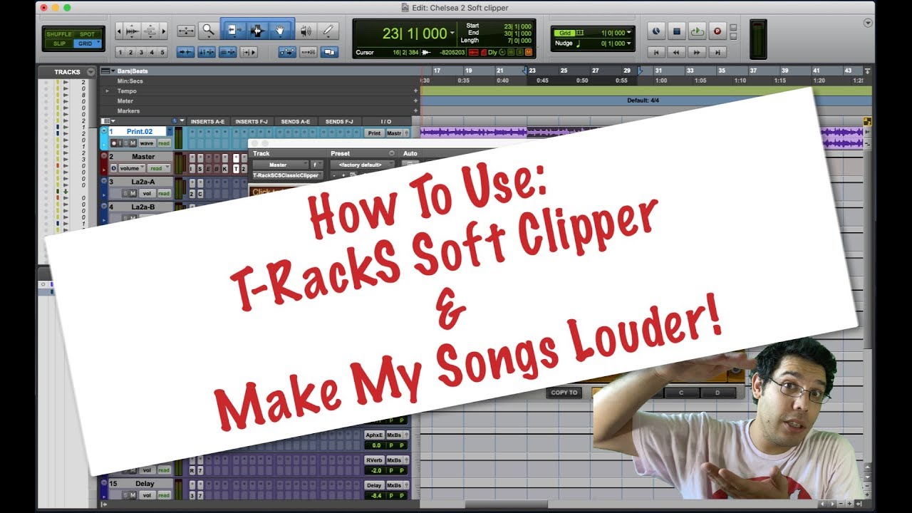 How To Use: T-RackS Soft-Clipper Make your songs LOUDER! @MattMontanez