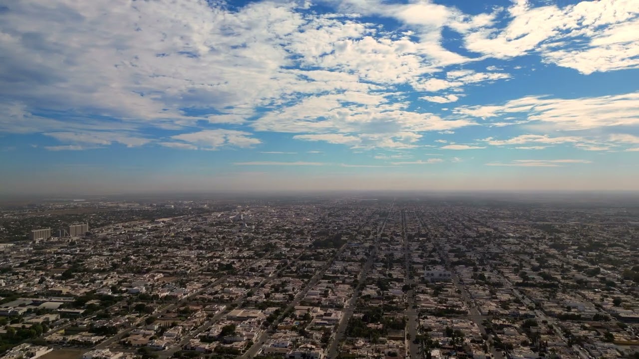 Ciudad Obregon desde el aire 2023 4K