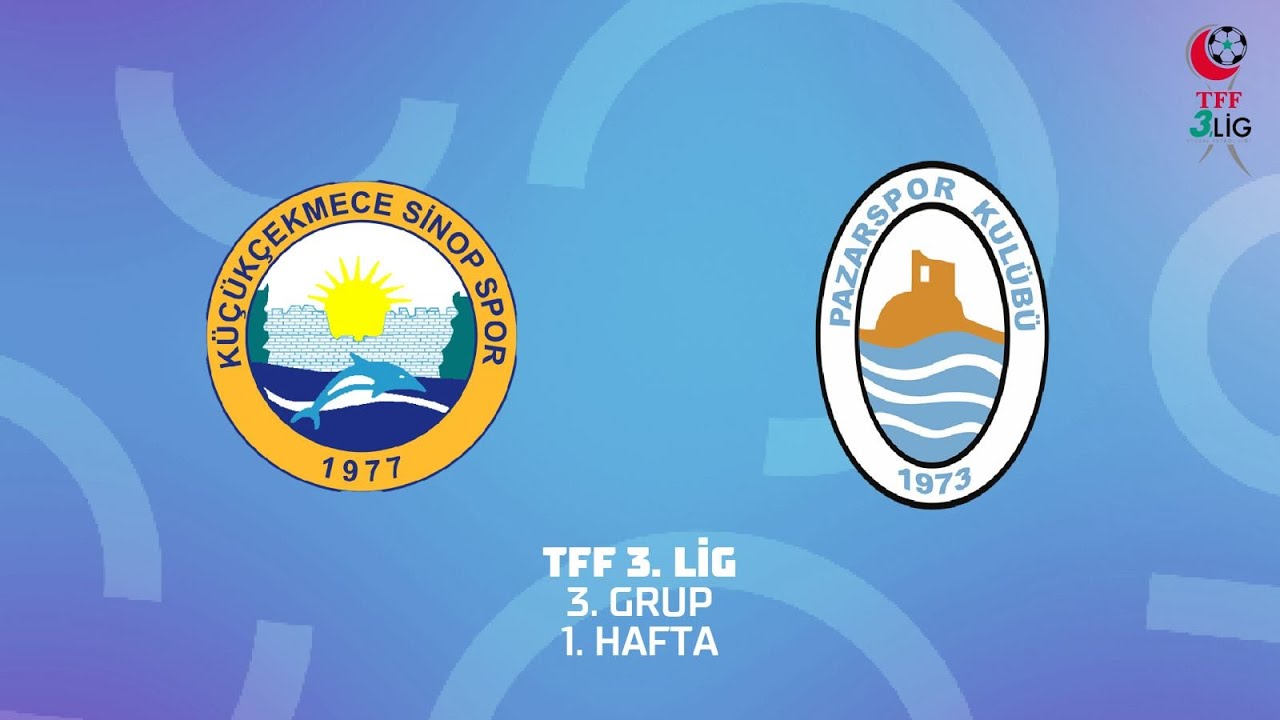 TFF 3. Lig 3. Grup | Küçükçekmece Sinop Spor Kulübü – Pazarspor