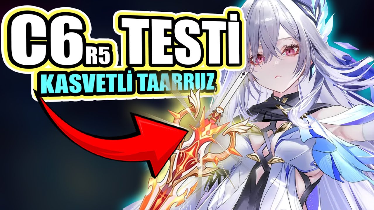 C6R5 SKIRK İLE 5 YILDIZ SKİN ALIYORUZ | Genshin Impact Türkçe