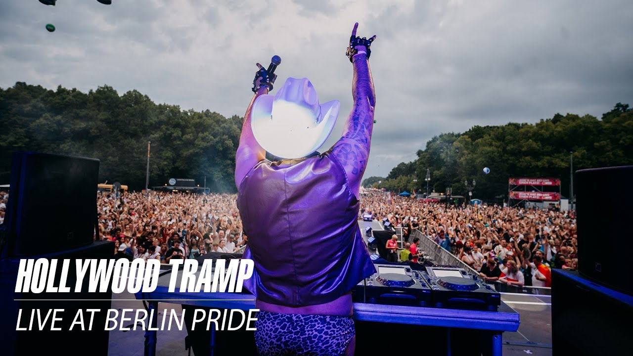 Hollywood Tramp live at Brandenburger Tor (Berlin Pride 2024)