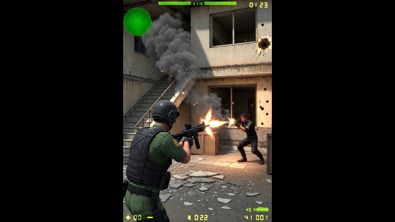cs 1.6 gameplay☺ #vidoviral