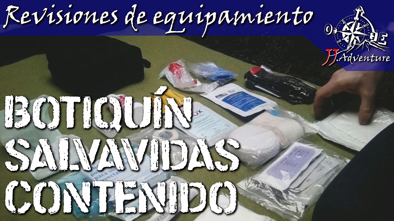 Botiquín Salvavidas / Supervivencia - Bushcraft - Emergencias