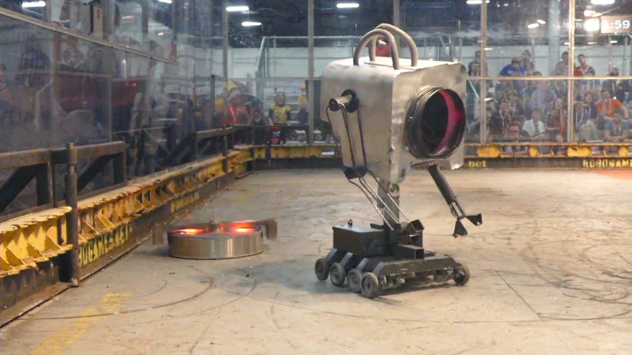 120 lbs Pass the Butter Robot Rick and Morty with flamethrower