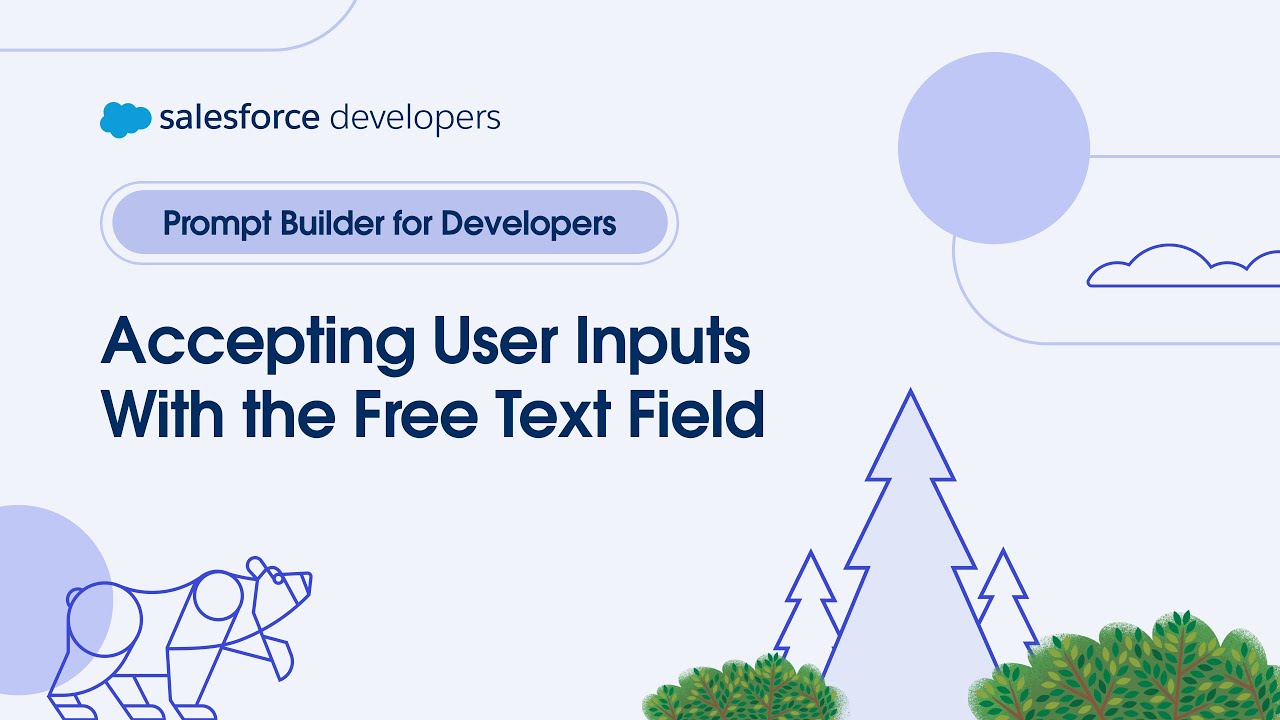 Accepting User Inputs With the Free Text Field | Prompt Builder for Developers